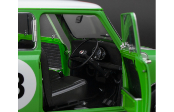 MINI Cooper S  #13 Rauno Aaltonen/Bob Holden Winner Gallaher 500 (1966), green