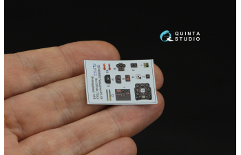 3D Декаль интерьера кабины Nakajima Ki-44 (Hasegawa)