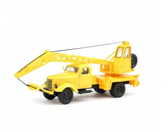 FAW Jiefang CA10 Truck Crane, yellow