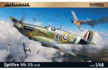 Сборная модель supermarine Spitfire Mk.Vb mid ProfiPACK Edition