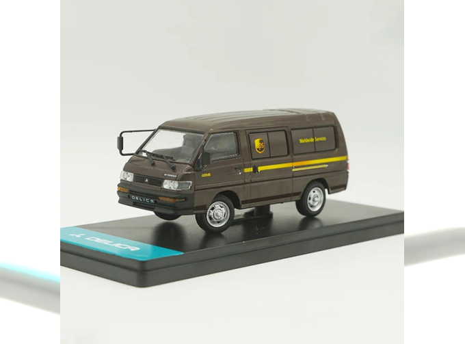 MITSUBISHI Delica Cargo "UPS" (1986), brown