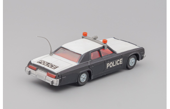 PLYMOUTH Gran Fury Police Car (1977), black / white 