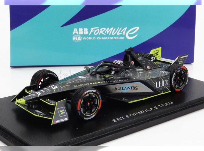 ERT Formula-e X24 Team Ert N 33 Season (2023-2024) Dan Ticktum, Grey Yellow