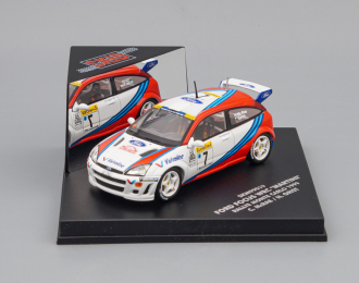 FORD FOCUS WRC #7 "Martini" Rally Monte Carlo C. McRAE / N. Grist 1999, white
