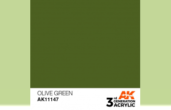 Краска акриловая 3rd Generation Olive Green 17ml