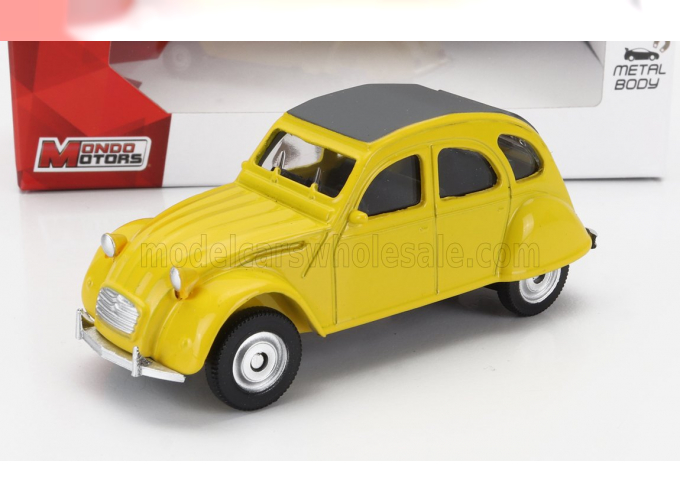 CITROEN 2cv (1961), Yellow