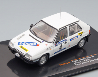 SKODA Favorit 136L №4 Rally Valasska Zima, Krecek/Motl (1989)