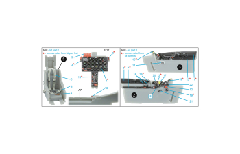 3D Декаль интерьера кабины F-86A Sabre (ClearProp)