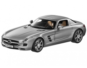 MERCEDES-BENZ SLS AMG Coupe C197 designo magno (2010), alanit grey