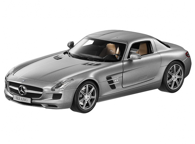 MERCEDES-BENZ SLS AMG Coupe C197 designo magno (2010), alanit grey