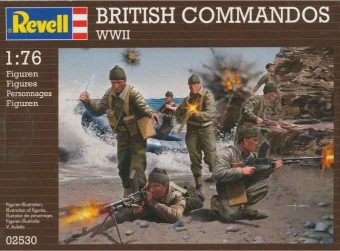 Сборная модель Британские коммандос (Вторая Мировая война)