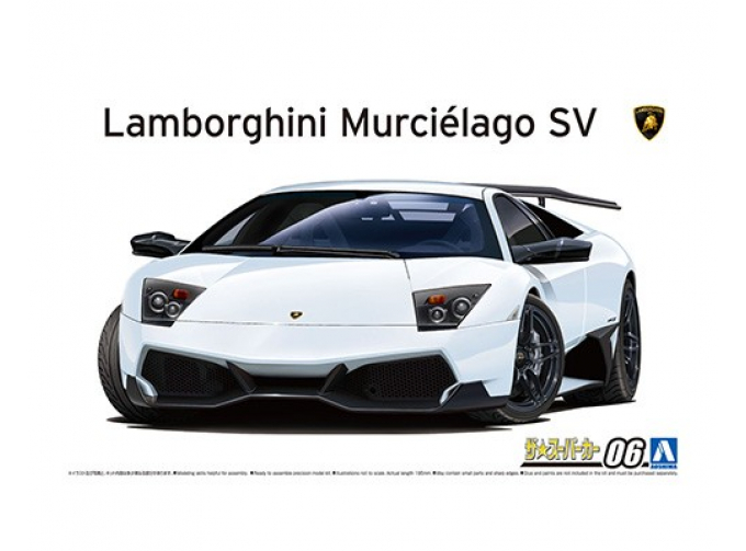 Сборная модель Lamborghini Murcielago LP670-4 SV