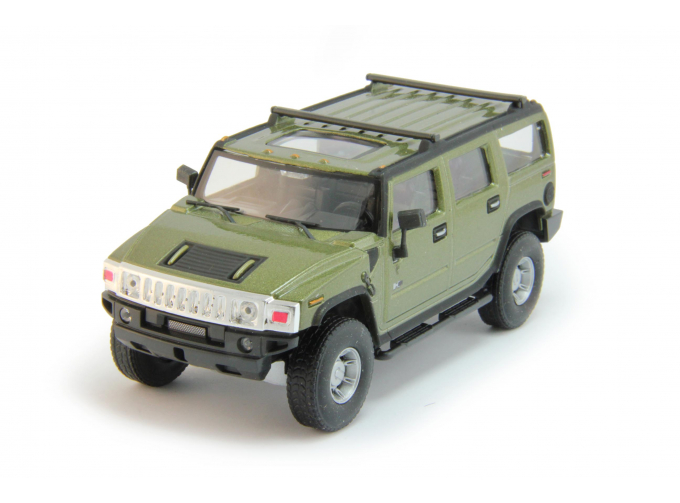 HUMMER H2, green metallic