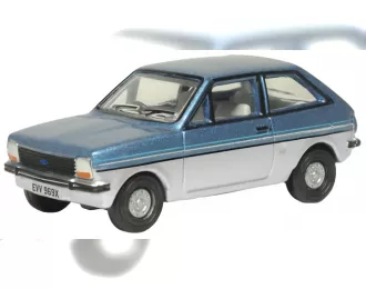 FORD Fiesta MKI (1981), blue/silver