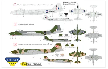 Сборная модель Canberra B(I) Mk.12 (VINTAGE KP)