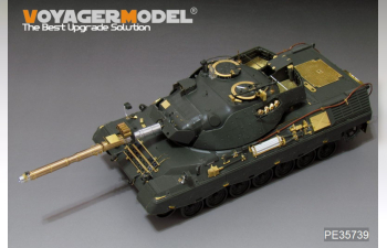 Фототравление Modern German Leopard1A5 MBT (Gun barrel ,smoke discharger atenna base include(For MENG TS-015)