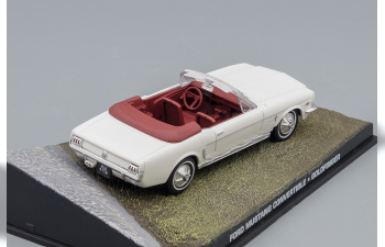 FORD Mustang Convertible "Goldfinger" 1964, white