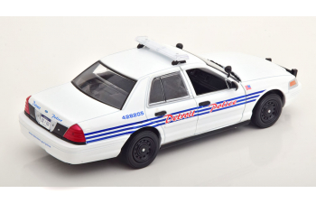 FORD Crown Victoria Police Interceptor (2008), white