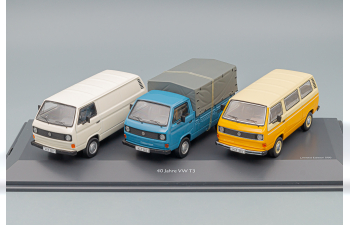 Set VOLKSWAGEN Bus 40 Jahre VW T3