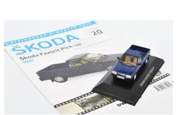 SKODA Favorit Pick-Up (1991), blue