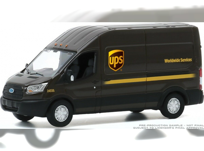 FORD Transit LWB High Roof "United Parcel Service (UPS) Worldwide Services" 2019