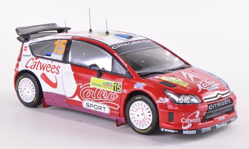 CITROEN C4 15 U. Aava/K.Sikk 4th Rally Greece 2008, red