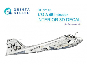 3D Декаль интерьера кабины A-6E Intruder (Trumpeter)