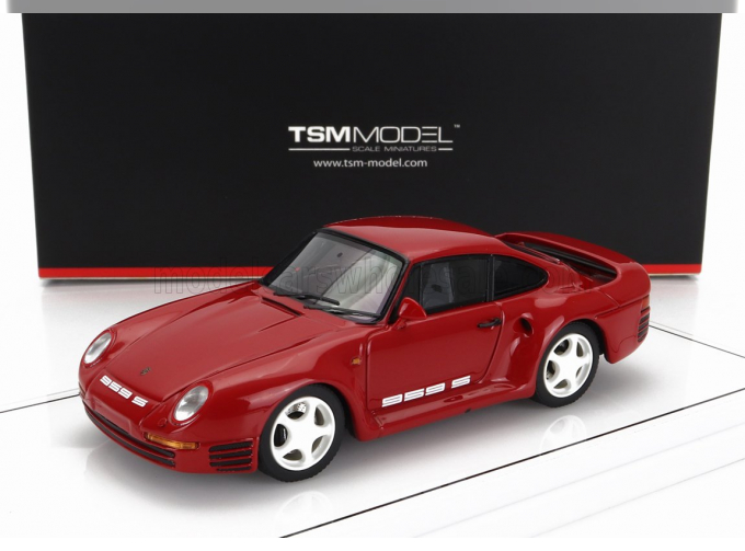 PORSCHE 959 S (1987), Red