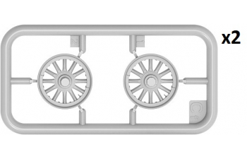 Сборная модель Austin Armoured Car 3rd Series: German, Austro-Hungarian, Finnish Service. Interior Kit