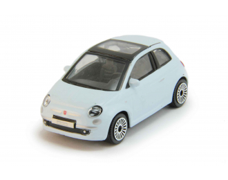 FIAT 500, light blue