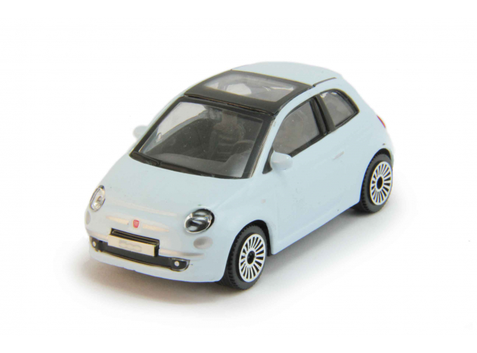 FIAT 500, light blue