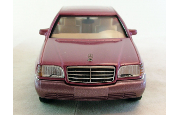 MERCEDES-BENZ 600 SEL, red