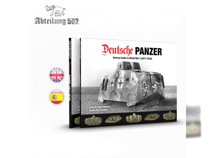 Книга DEUTSCHE PANZER (Англ)