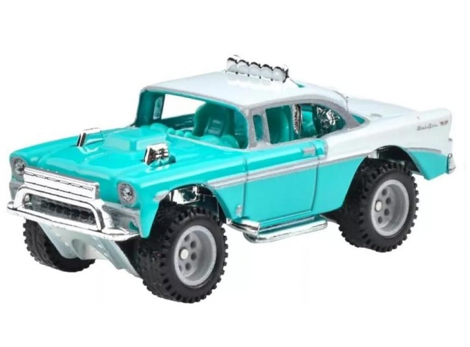 CHEVROLET Big-Air Bel-Air (1957), white/green