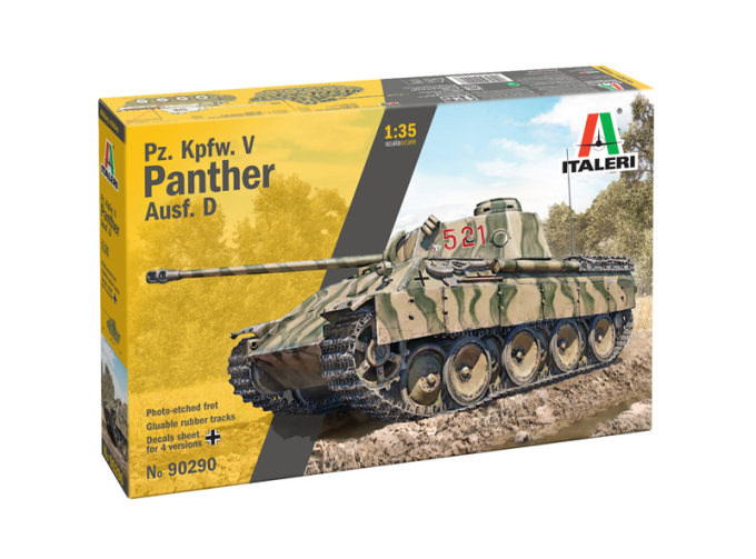 Сборная модель Pz. Kpfw Panther Ausf. A Military 1945