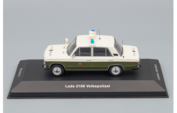 LADA 2106 Volkspolizei (1981), бело-зеленый