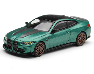 BMW M4 (G82) CS Frozen Isle of Man LHD (2024), green metallic