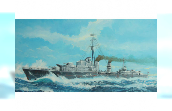 Сборная модель Британский эсминец HMS Zulu (F18) (1941г.)