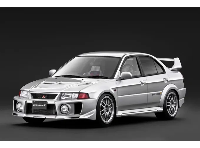 MITSUBISHI Lancer Evolution V (CP9A), silver