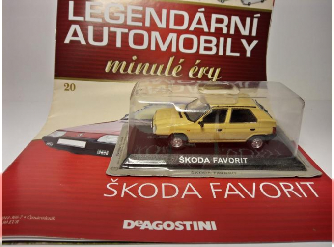 SKODA Favorit, Legendarni automobily minule ery 20