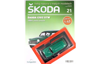 SKODA 1202 STW (1964), green 