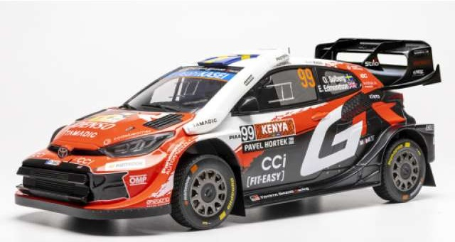 TOYOTA GR Yaris Rally1 WRC №99 Safari Rallye Kenia Toyota Gazoo Racing O.Solberg/E.Edmondson (2026)
