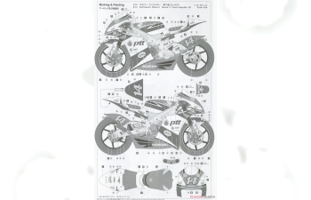 Сборная модель HONDA Rs250rw Team Scot Racing №14 Wgp 250 Czech Republic Motogp 2009