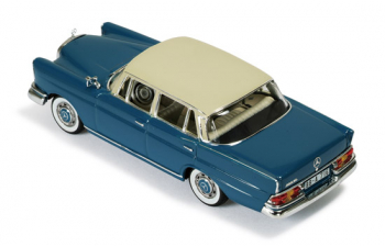 MERCEDES-BENZ 220SE 1959, dark blue / beige