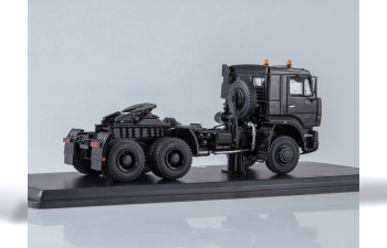 Камский грузовик 65225 седельный тягач, черный