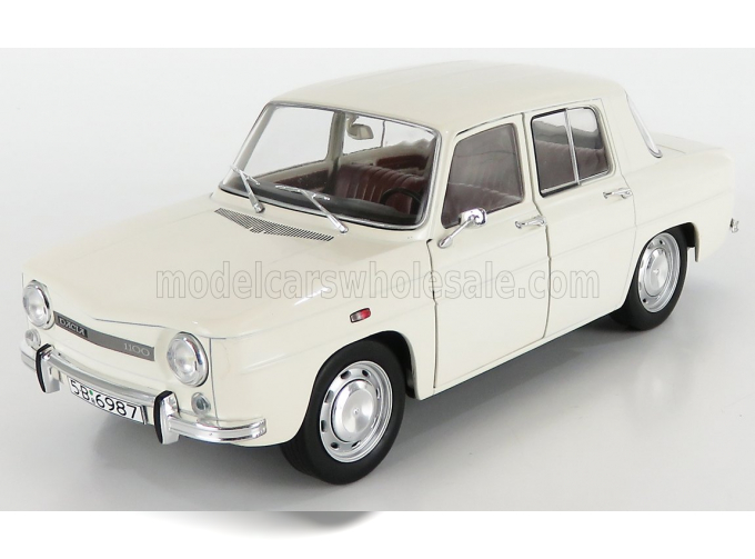 DACIA 1100 1969 (base Renault R8), White