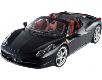 FERRARI 458 Italia Spider, matt black