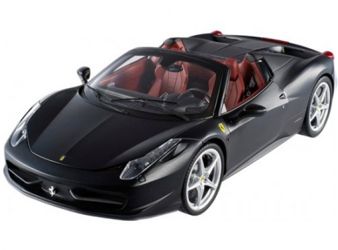 FERRARI 458 Italia Spider, matt black