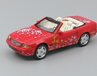 MERCEDES-BENZ SL500 Convertible R129 (1988), red