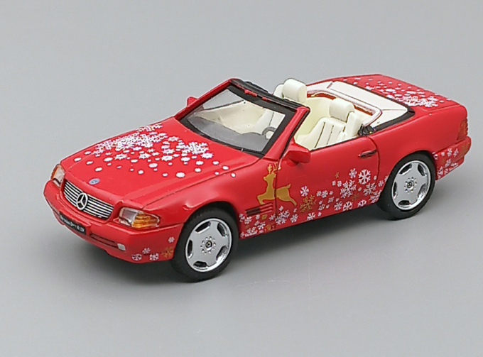 MERCEDES-BENZ SL500 Convertible R129 (1988), red